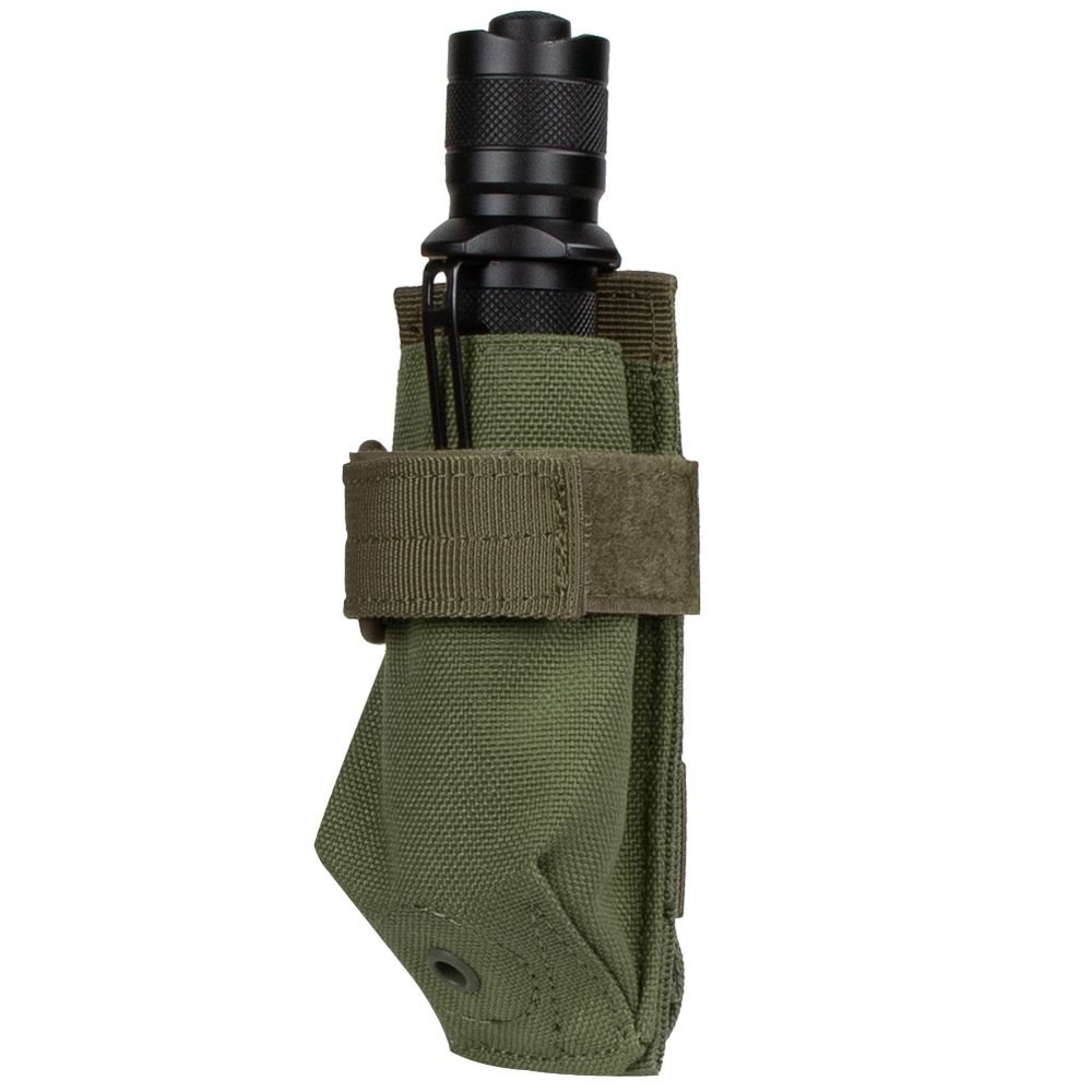 Levně CONDOR OUTDOOR pouzdro MOLLE na svítilnu ZELENÉ