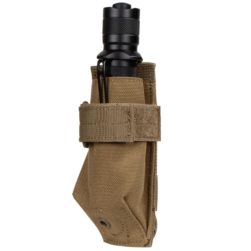 Levně CONDOR OUTDOOR pouzdro MOLLE na svítilnu COYOTE BROWN