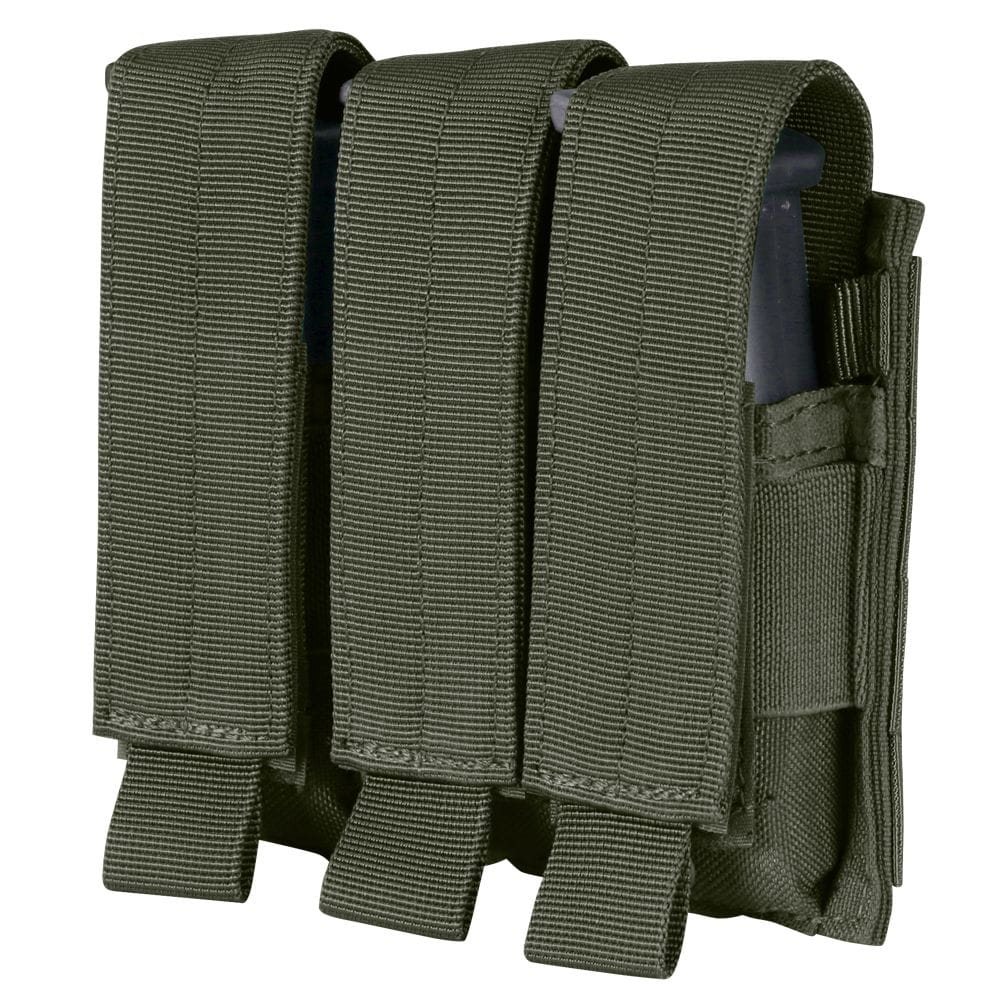Levně CONDOR OUTDOOR sumka MOLLE trojitá na zásobníky M9 RANGER GREEN