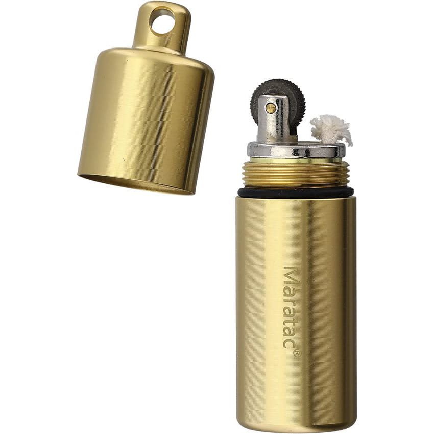 Levně MARATAC EXTREME zapalovač PEANUT XL vodotěsný MOSAZ