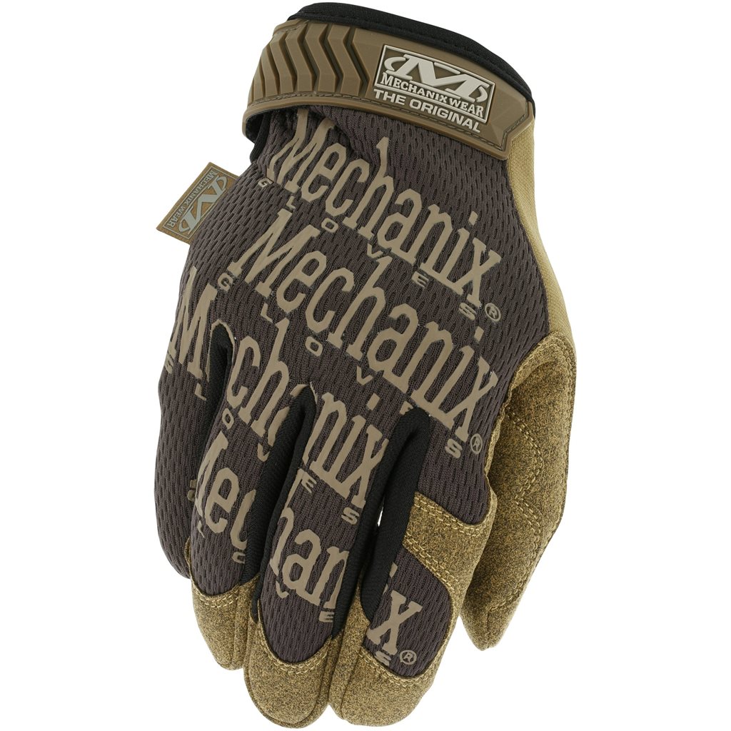 Levně Rukavice MECHANIX ORIGINAL HNĚDÉ