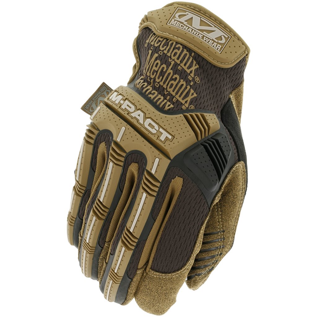 Levně Rukavice MECHANIX M-PACT HNĚDÉ