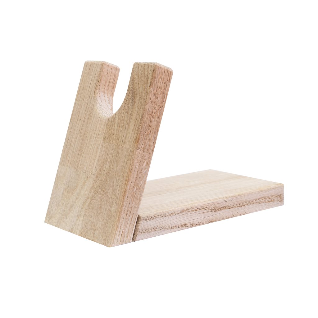 MILITARY RANGE stojan na pistoli nebo revolver DŘEVĚNÝ