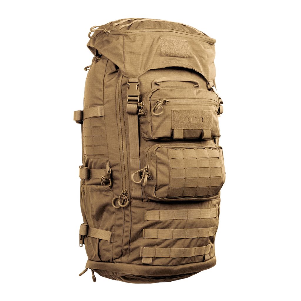 Levně EBERLESTOCK batoh MISSION RUCK COYOTE BROWN