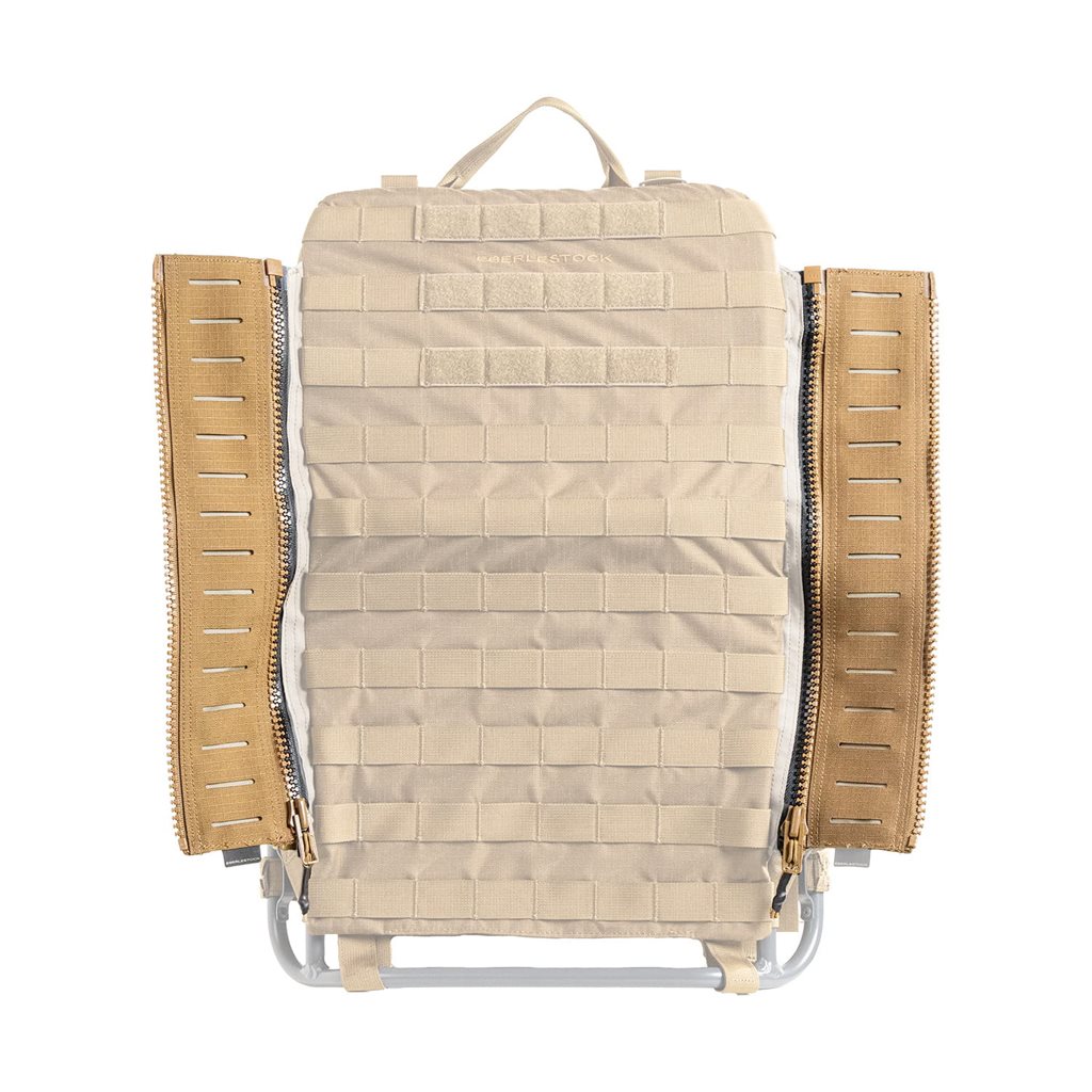 Levně EBERLESTOCK nástavec MISSION EMOD ZIPPER COYOTE