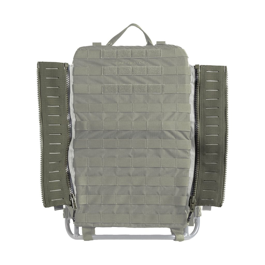 Levně EBERLESTOCK nástavec MISSION EMOD ZIPPER MILITARY GREEN