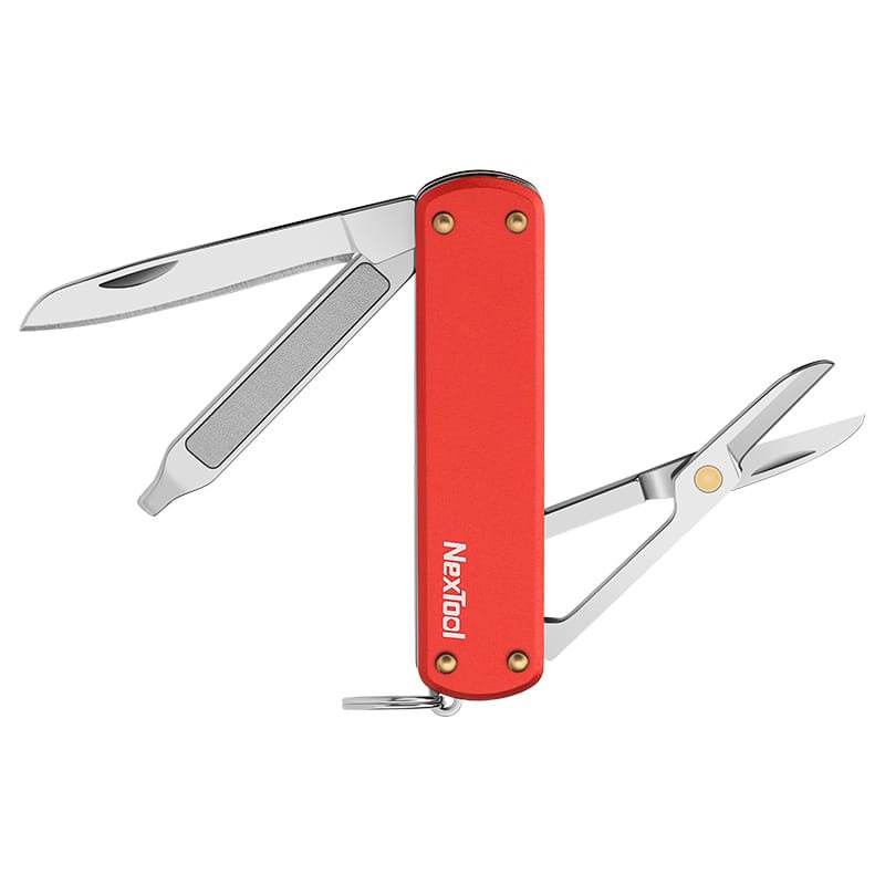 Levně NexTool nůž kapesní MINI POCKET multifunkční ČERVENÝ