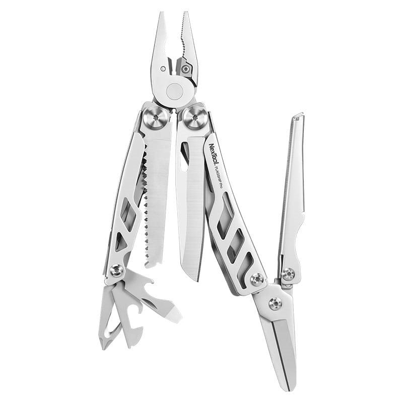 Levně NexTool kleště multifunkční FLAGSHIP PRO MULTI TOOL STŘÍBRNÉ