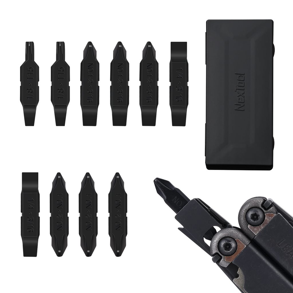 Levně NexTool sada plochých bitů AS2 pro POCKET TOOL a FLAGSHIP CAPTAIN