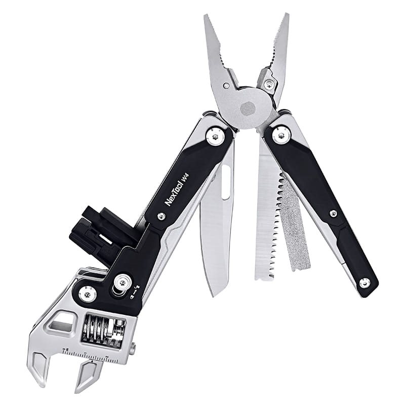 Levně NexTool kleště multifunkční Adjustable Wrench W4 s francouzským klíčem