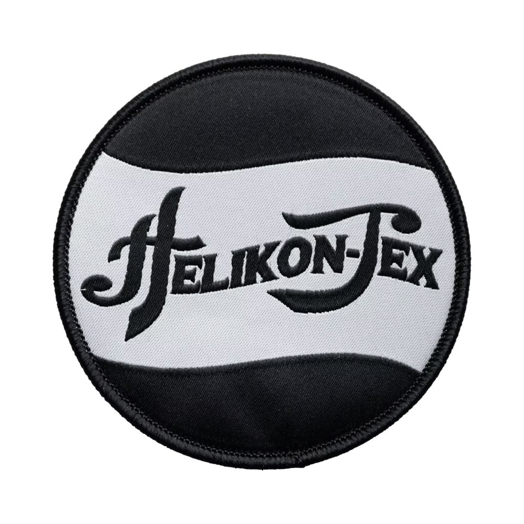 Levně Nášivka HELIKON-TEX velcro kulatá ČERNÁ