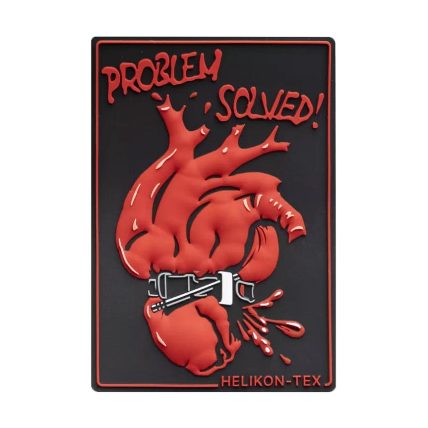 Levně Helikon-Tex nášivka PROBLEM SOLVED! velcro plastová