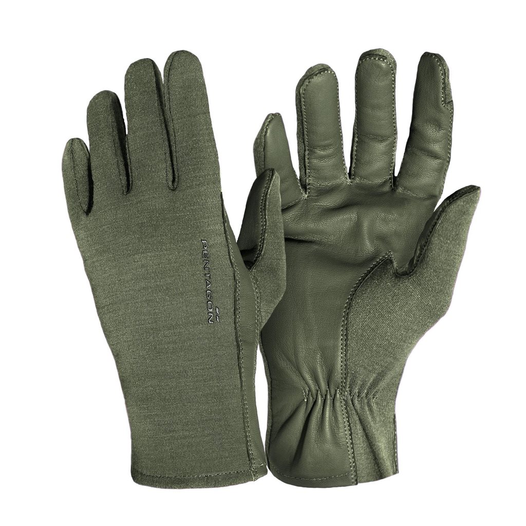 Levně Rukavice PILOT NOMEX® kratší ZELENÉ