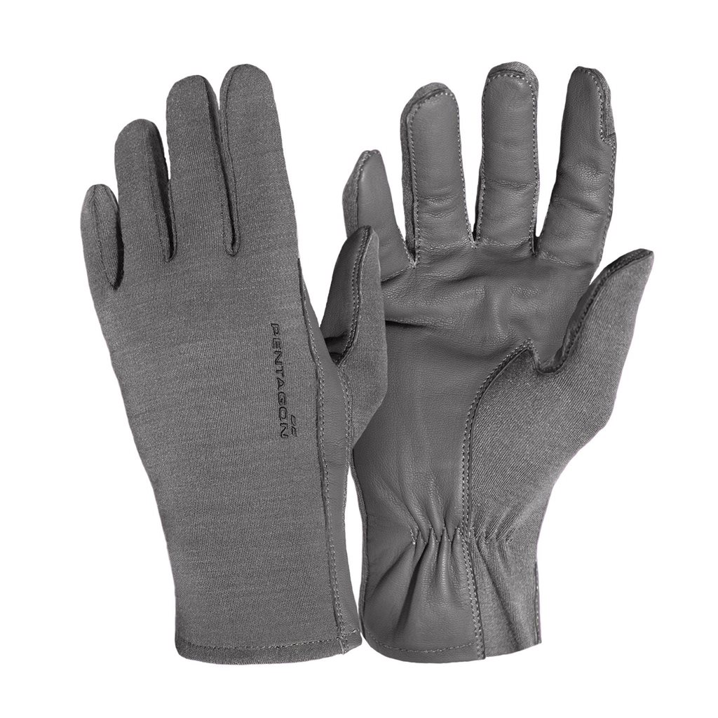 Levně Rukavice PILOT NOMEX® kratší ŠEDÉ - WOLF GREY