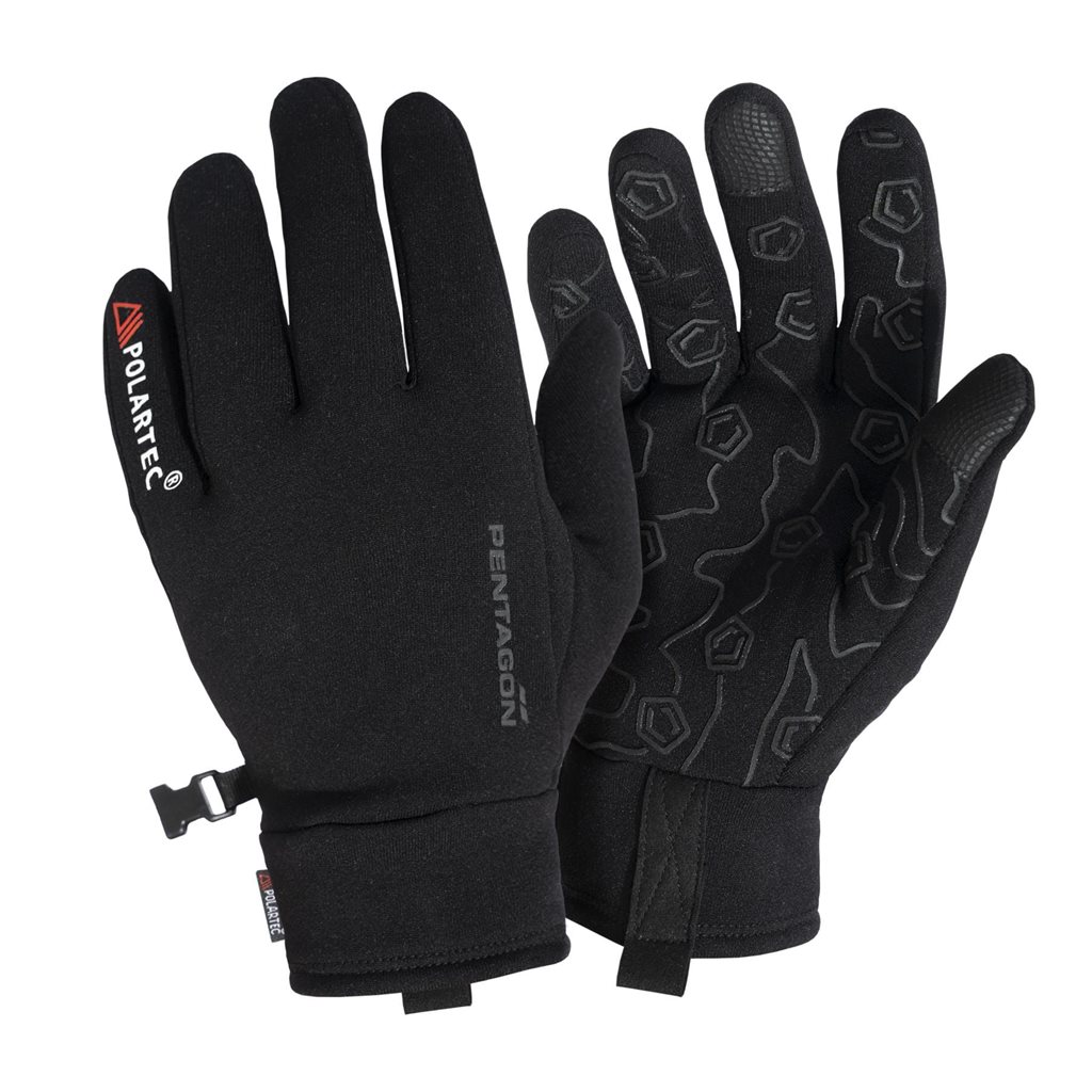 Levně Rukavice URSUS POWER Polartec® ČERNÉ