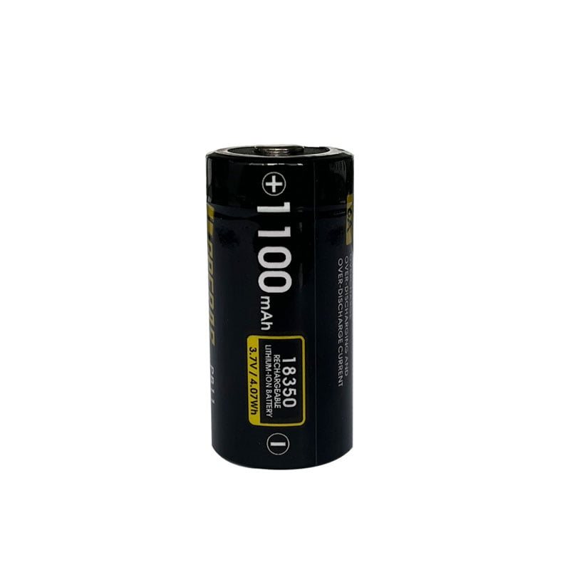 Baterie dobíjecí PB11 1100 mAh typ 18350