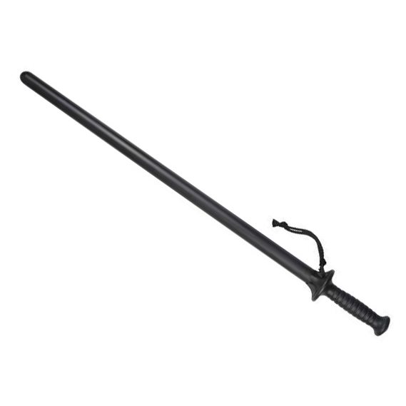 Levně ESP obušek přímý s ochranným štítem 68 cm ČERNÝ