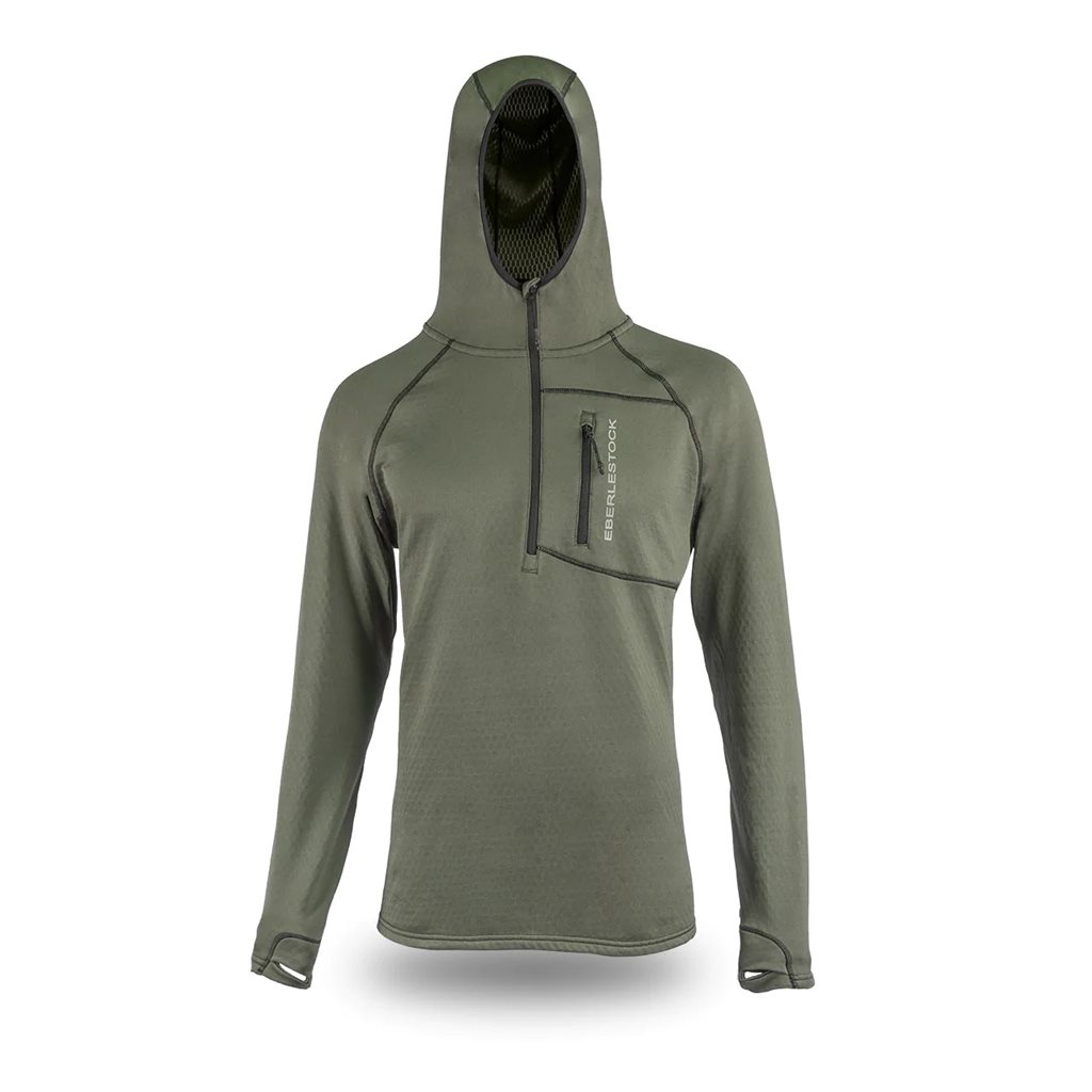 Mikina PIONEER HALF-ZIP LODEN ZELENÁ