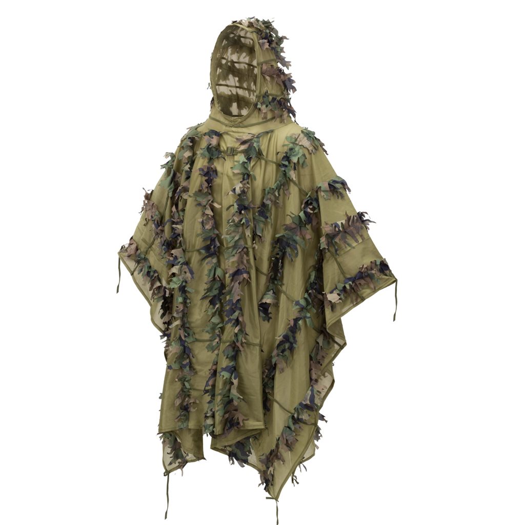 Levně Helikon-Tex pončo maskovací LEAF US WOODLAND