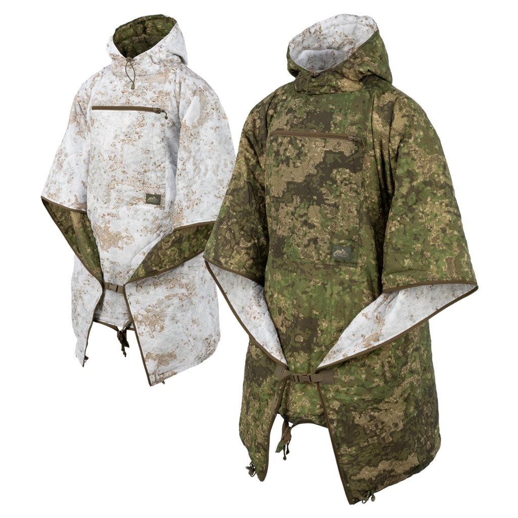 Levně Helikon-Tex pončo oboustranné SWAGMAN ROLL PENCOTT WILDWOOD/SNOWDRIFT