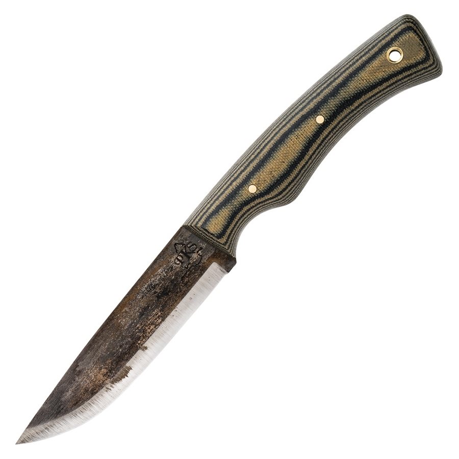 Levně PATHFINDER nůž s pevnou čepelí SCORPION rukojeť MICARTA