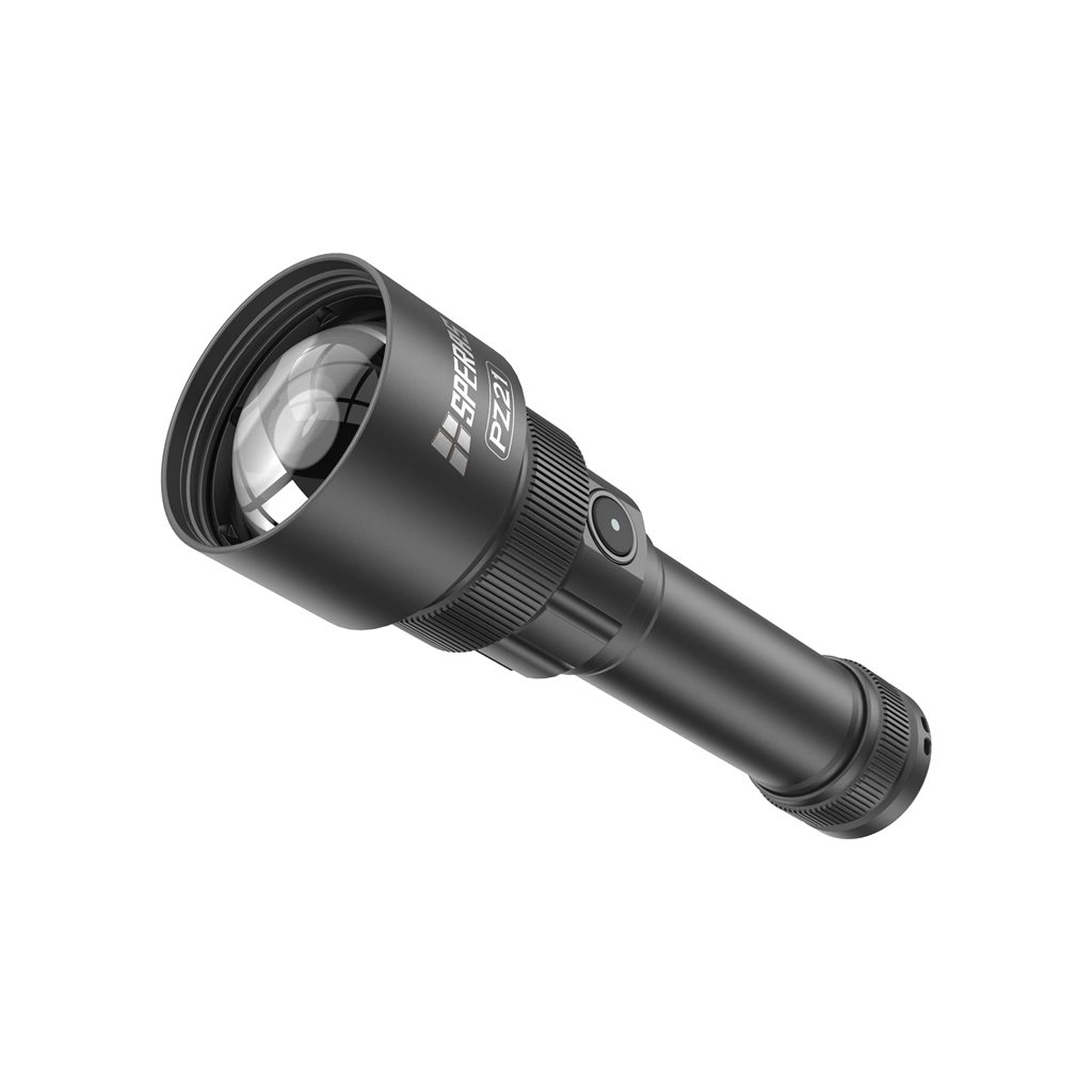 Svítilna PZ21 ZOOM dobíjecí, 2700 lumenů, 900 metrů ČERNÁ