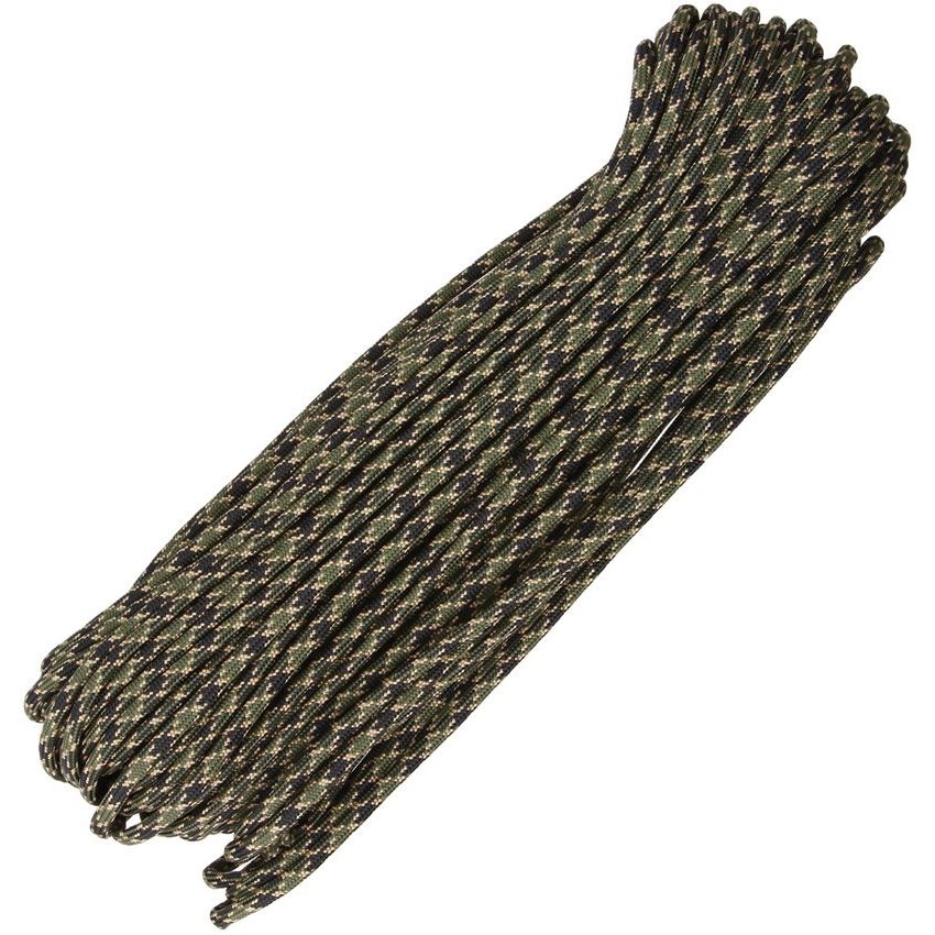 Levně Šňůra PARACORD nylon 550LB ø 4 mm / 30 m VETERAN TIGER STRIPE