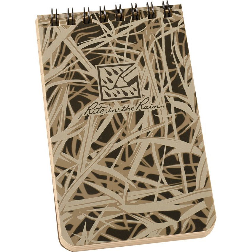 Levně RITE IN THE RAIN blok voděodolný TOP-SPIRAL 3x5" notebook malý GRASS
