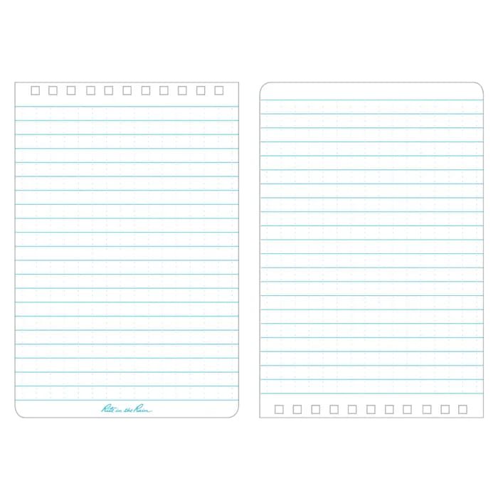 Blok voděodolný spirálový Notebook TOP-SPIRAL 4x6" MODRÝ