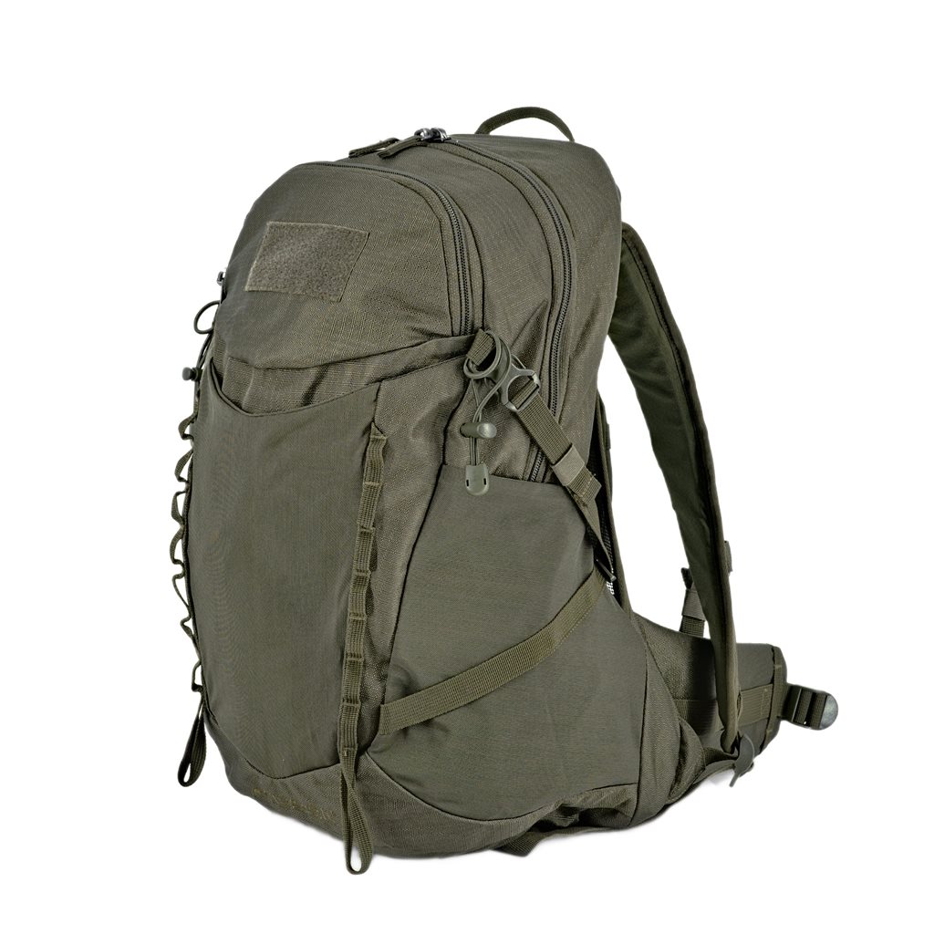 Batoh HIKING 25l s výztuží ZELENÝ