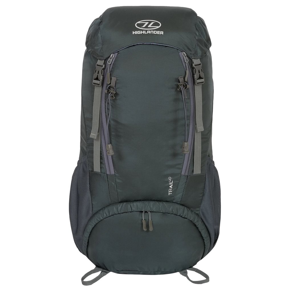 Levně HIGHLANDER batoh dámský TRAIL 40 L ŠEDÝ