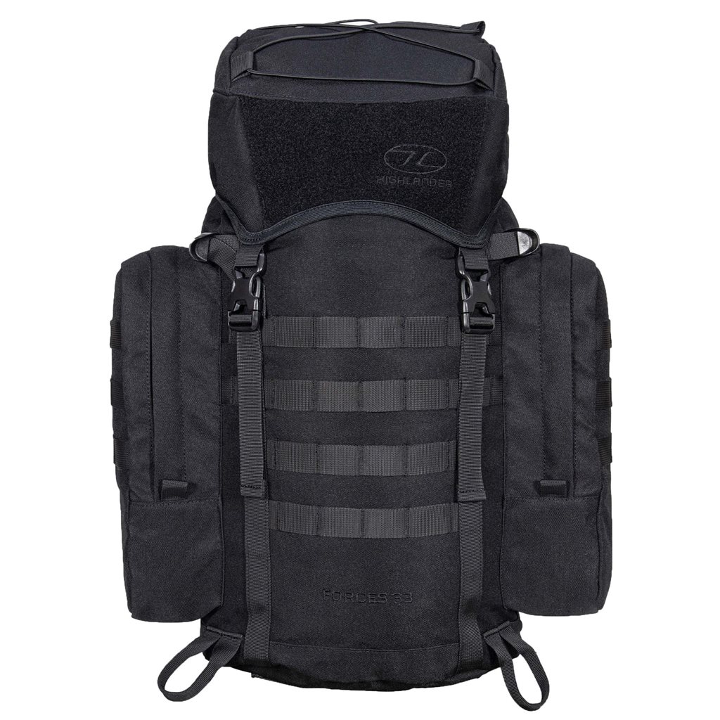 Levně HIGHLANDER batoh FORCES ELITE 33 litrů ČERNÝ