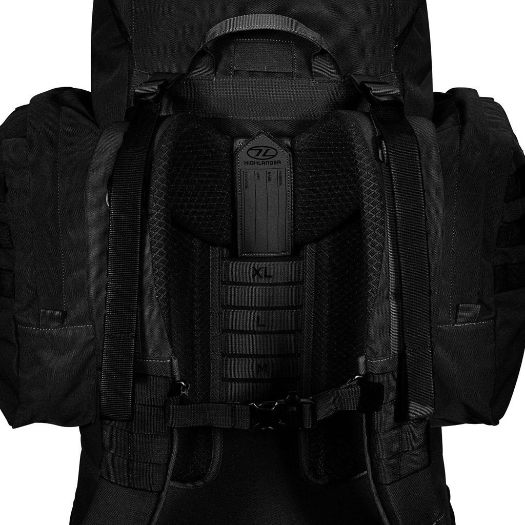 Batoh FORCES ELITE 88 litrů ČERNÝ