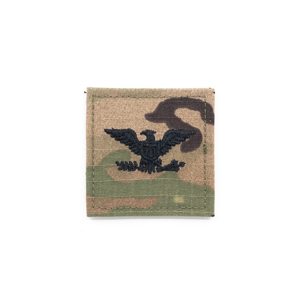 MILITARY RANGE nášivka hodnosti COLONEL O-6 velcro OCP