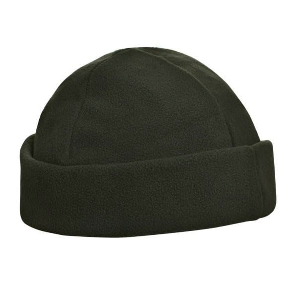 Levně Čepice POLAR fleece ZELENÁ