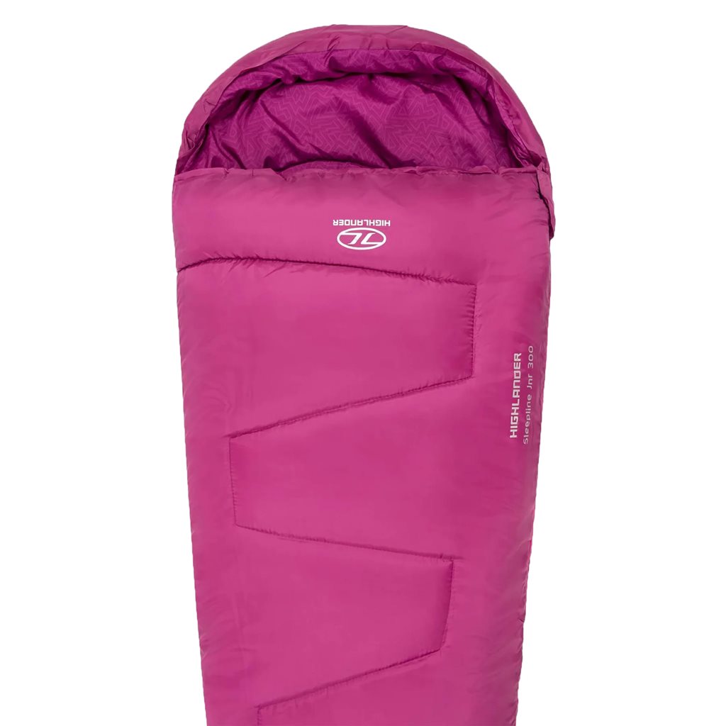 Levně HIGHLANDER spacák dětský SLEEPLINE 300 RŮŽOVÝ