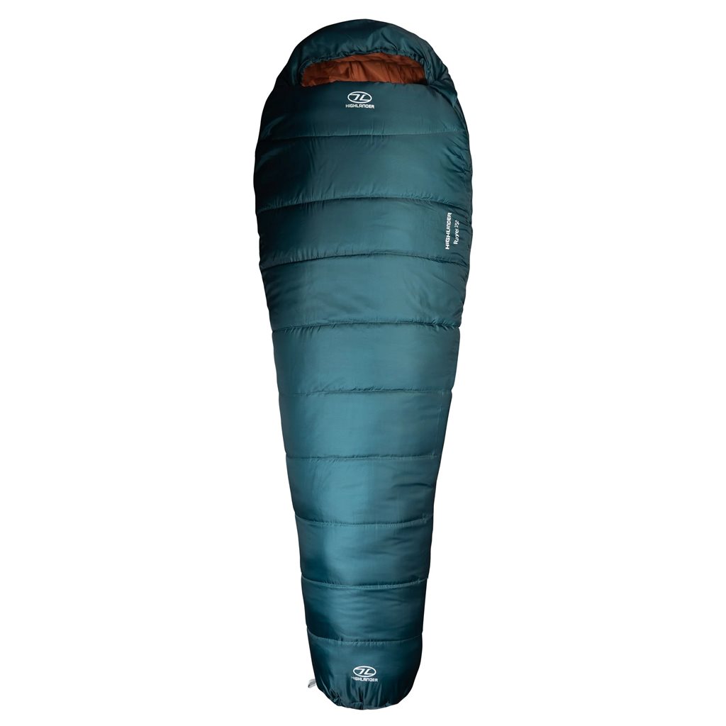 Levně HIGHLANDER spacák RAYET 350 ZELENOMODRÝ