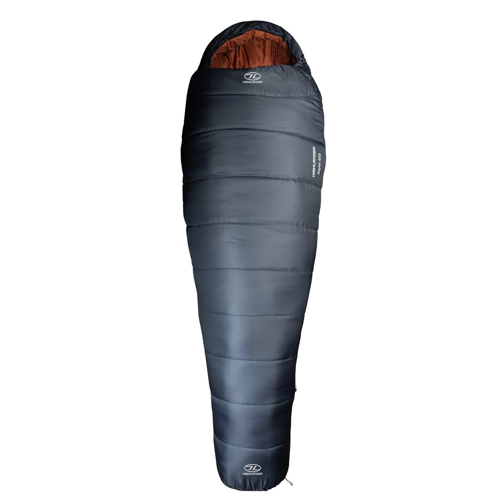 Levně HIGHLANDER spacák RAYET 450 ŠEDÝ