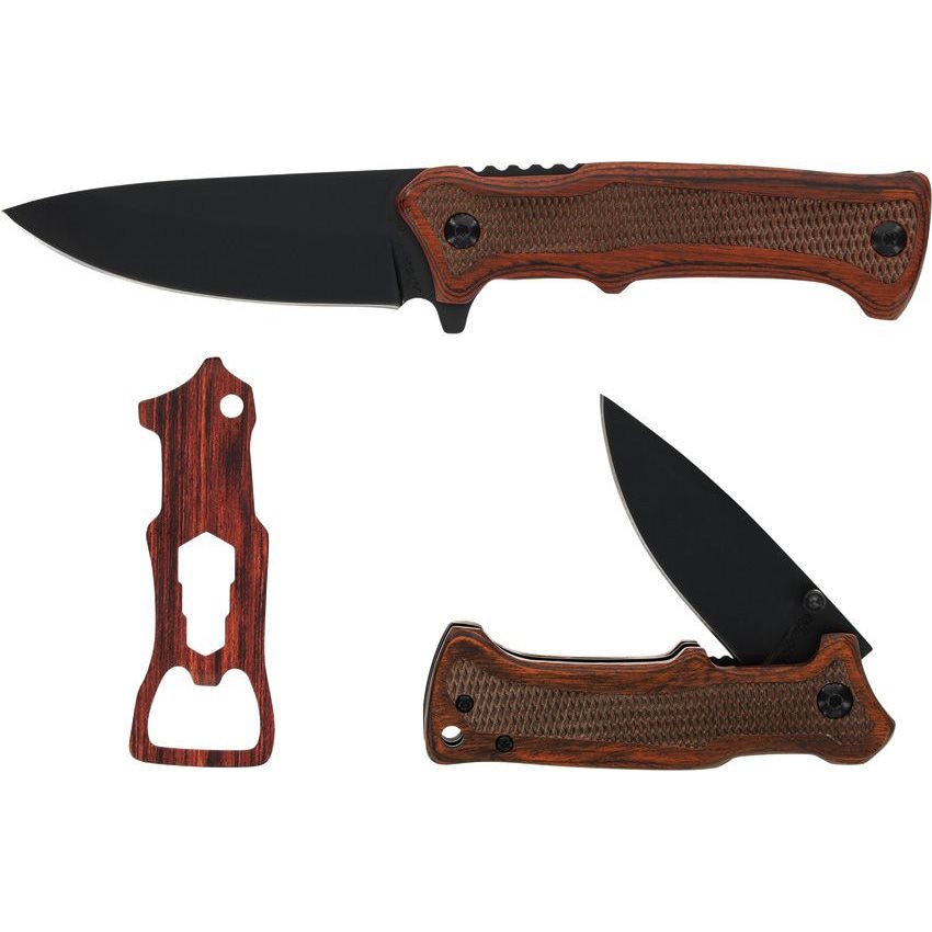 Levně SCHRADE set UNCLE HENRY nůž zavírací + nůž pevná čepel + otvírák