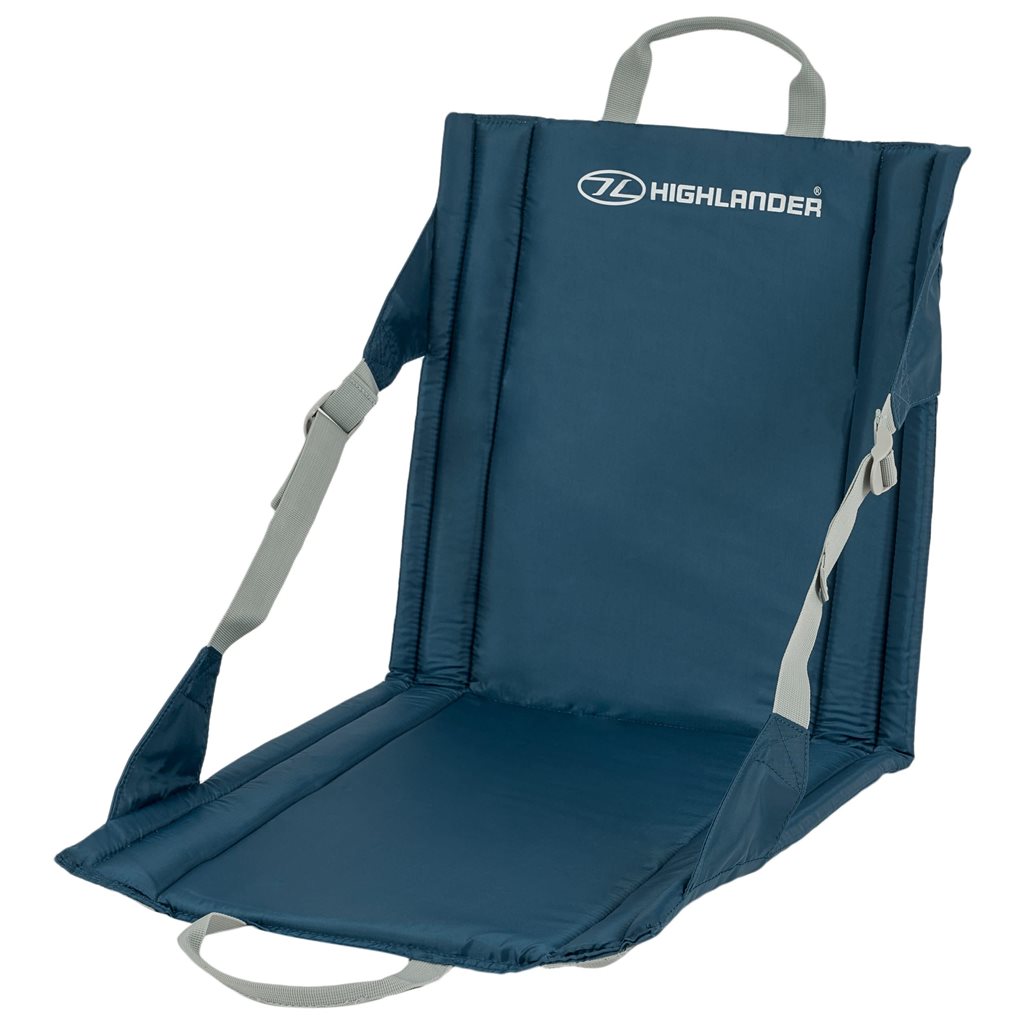 Sedák OUTDOOR skládací MODRÝ
