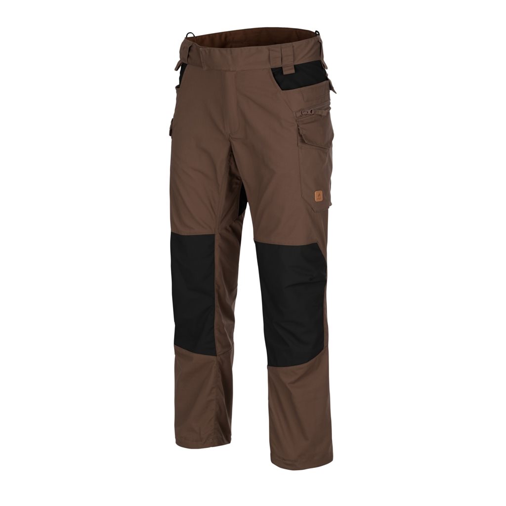 Levně Kalhoty PILGRIM EARTH BROWN/ČERNÉ