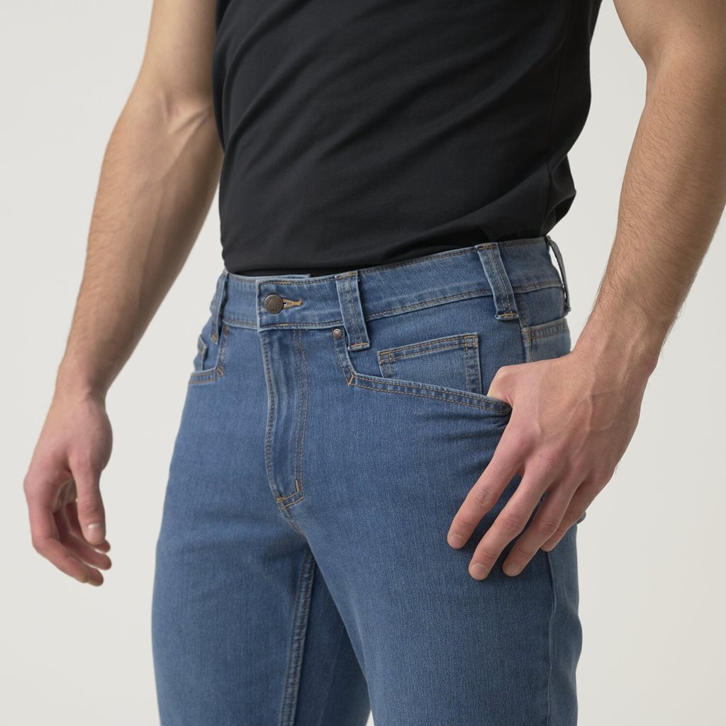 Kalhoty TREADSTONE JEANS® DuraDenim® MODRÉ vel. S-L