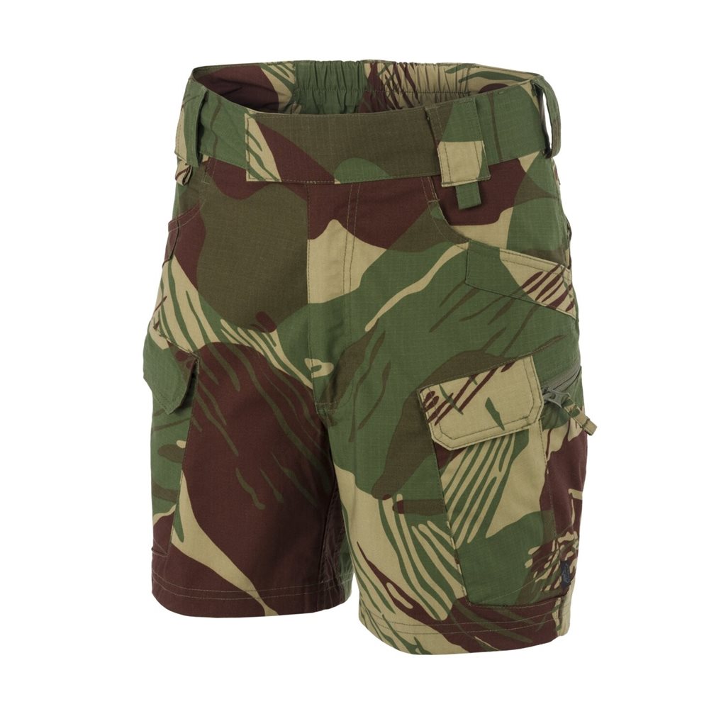 Levně Kraťasy URBAN TACTICAL® 6" rip-stop stretch RHODESIAN CAMO