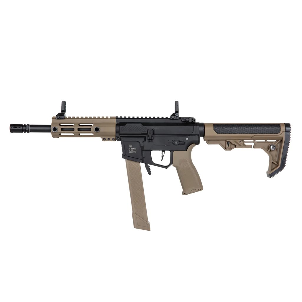 Levně SPECNA ARMS samopal airsoft AEG AR9 LIGHT OPS (SA-FX01) ČERNÁ/COYOTE