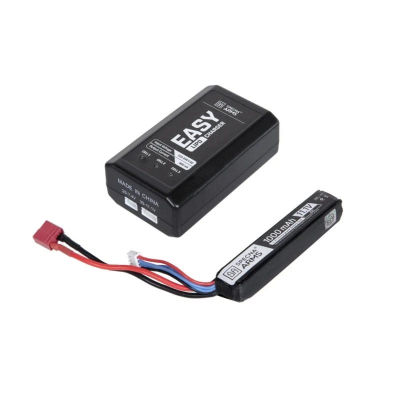 Levně SPECNA ARMS set nabíječka EASY LIPO CHARGER a akumulátor 11,1V 1000mAh, 20C - Stick (buffer)