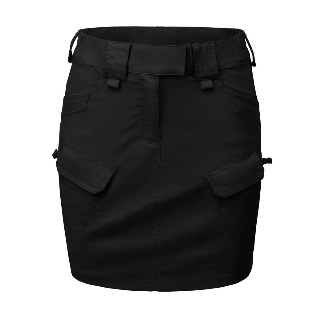Levně Sukně dámská UTS rip-stop stretch ČERNÁ
