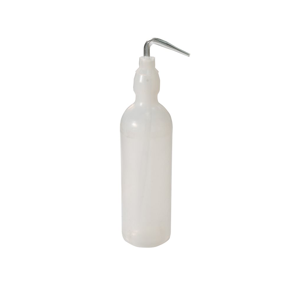 Levně Střička laboratorní plastová PE 250ml se skleněným kolínkem