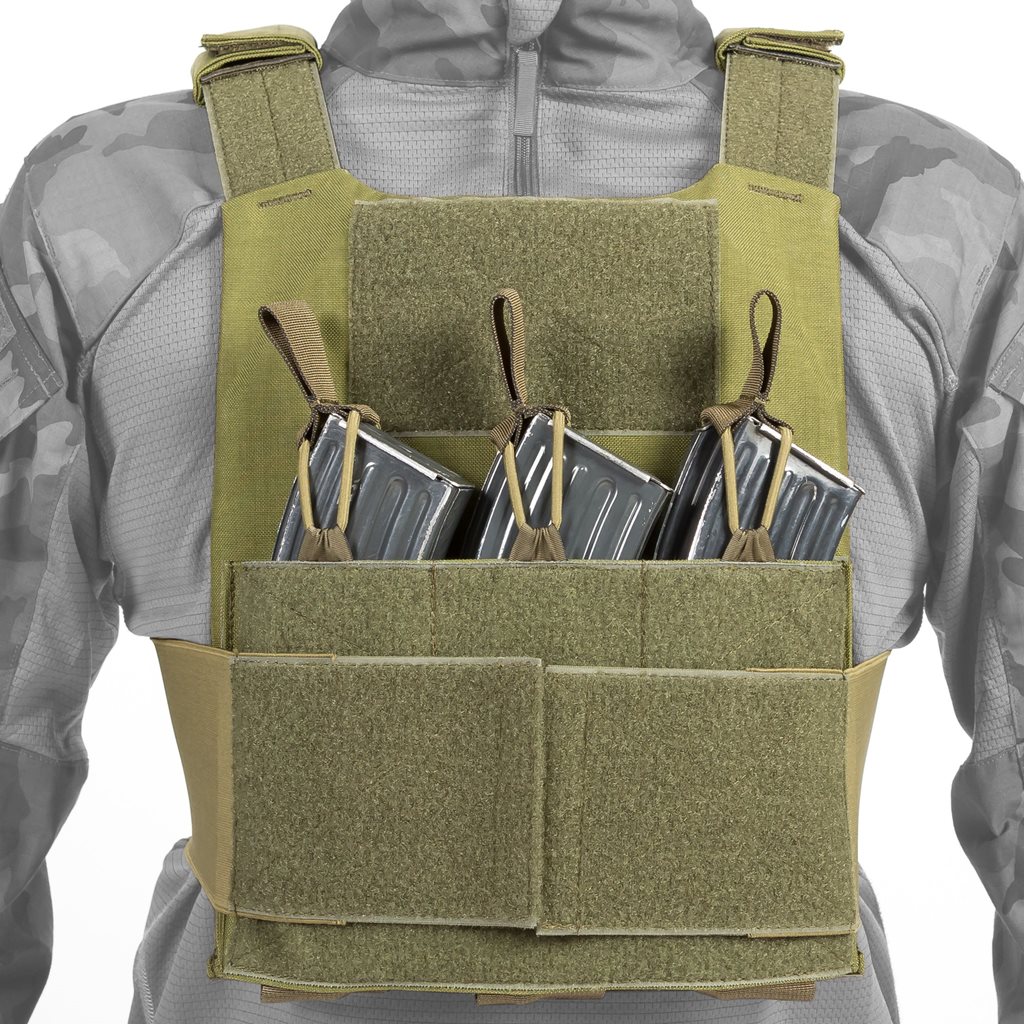 Levně TacticalPro vesta nosič plátů STRIVA ZELENÁ