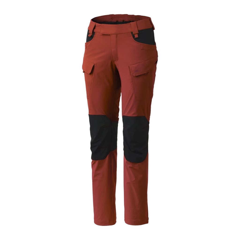 Levně Kalhoty dámské OUTDOOR TACTICAL® softshell CRIMSON SKY/ČERNĚ