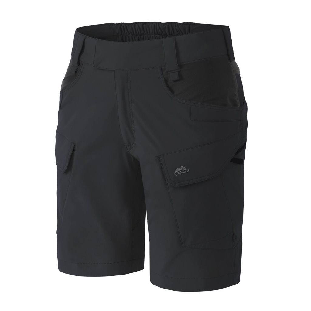 Levně Kraťasy dámské OTS® VersaStretch® Lite 8,5" krátké ČERNÉ